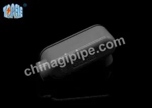 Корпуса ребристых кабелепроводов LR с крышкой и прокладкой из алюминиевого сплава